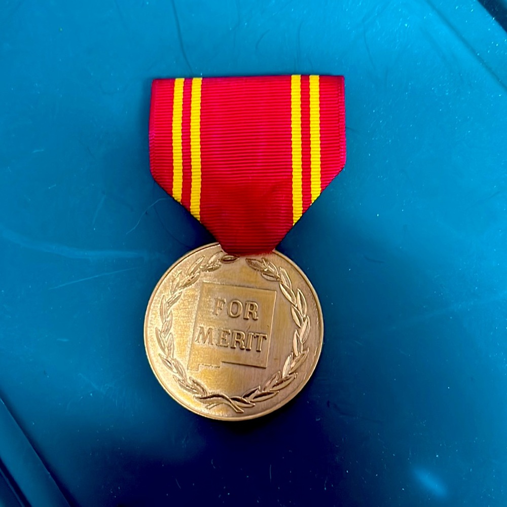 New Mexico metal for merit